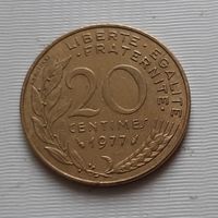 20 сантимов 1977 г. Франция