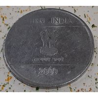 Индия 1 рупия, 2009 Без отметки монетного двора - Калькутта (2-5-65)