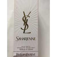Коробочка пустая от парфюма оригинал 50 мл YVES SAINT LAURENT SAHARIENNE (ИВ СЕН ЛОРАН САХАРИН