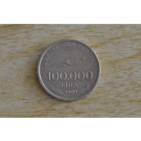 Турция 100.000 лир 2000