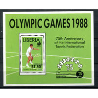 Либерия - 1988 - Летние Олимпийские игры 1988г. в Сеуле - [Mi. bl. 119] - полная серия - 1 блок. MNH.
