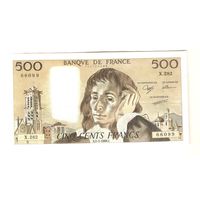 500 франков 1988 г.