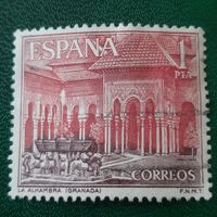 Испания 1964. Архитектура. La  Alhambra Granada