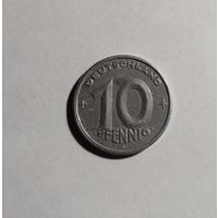 ГДР 10 пфеннигов 1948А