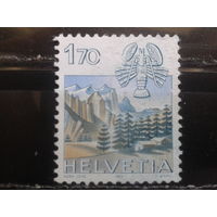 Швейцария, 1983, Рак*, Михель 2,20 евро