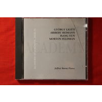 Jeffrey Burns - Gyorgy Ligeti / Aribert Reimann / Isang Yun / Morton Feldman (1992, CD)