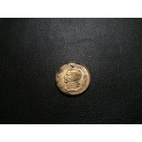 50 песо 1980 Сталь с латунным покрытием магнетик