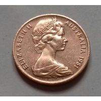 1 цент, Австралия 1981 г.
