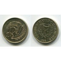 Кипр. 1 цент (1988, XF)