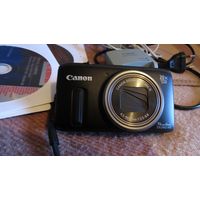 Canon SX260 HS, суперзум 20x, GPS, видео Full HD, made in Japan
