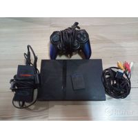 Прошитая Sony PlayStation2 Slim 5in1 +64Gb игр