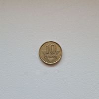 Литва 10 центов 1997 года