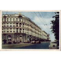 1953 год Москва Улица А.Горького