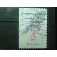 Нидерланды 1987 Карта страны