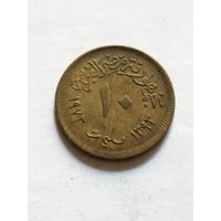 Египет 10 миллим 1973