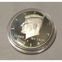 1/2 доллара 2014 Kennedy Half Dollar пруф с набора