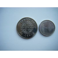 Соломоновы острова 20 центов 2006г