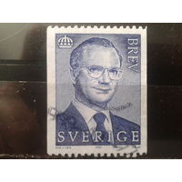 Швеция 1997 Король Карл 16 Густав Михель-1,0 евро гаш