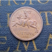 20 центов 1991 Литва #01