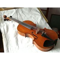 Мануфактурная старинная австрийская скрипка размером 4/4 переделанная мастером