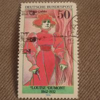 ФРГ 1976. Louise Dumont 1862-1932