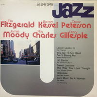 Ella Fitzgerald, Barney Kessel, Oscar Peterson, James Moody, Ray Charles, Dizzy Gillespie, Europa Jazz, LP 1981
