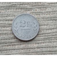 Werty71 Бельгия 2 франка 1944