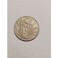 Сингапур 10 центов 1967 года .