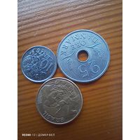 Тринидат и Тобаго 10 центов 2008, Дания 25 оре 1967, Бразилия 10 центов 2008-22
