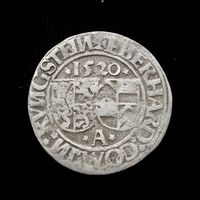 Грош 1520. Аугсбург, Эберхард IV