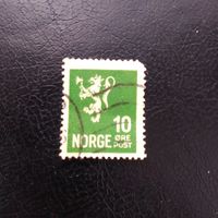 Марка Норвегия 1940 год Стандартный выпуск