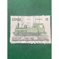 Испания 1993. 100 лет Испанской железной дороге
