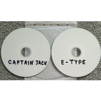 CD MP3 CAPTAIN JACK 1996 - 2011, E-TYPE 1994 - 2007 полная студийная дискография - 2 CD (Pop)