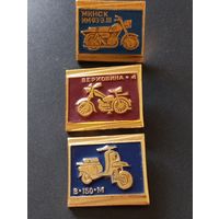 Значки Мотоциклы из серии.
