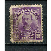 Бразилия - 1906/1910 - Бенжамен Констант - [Mi.164] - 1 марка. Гашеная.  (Лот 10DR)