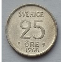 Швеция 25 эре 1960 г.