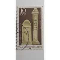 ГДР 1984. Старые почтовые вехи