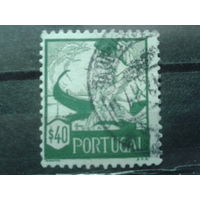 Португалия 1941 рыбная ловля, лодка