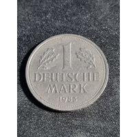Германия (ФРГ) 1 марка 1983 F