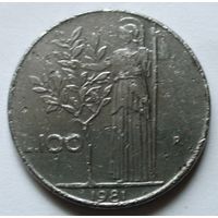 100 лир 1981 Италия