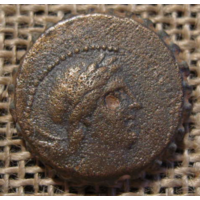 Греция Seleukid королевства. Димитрий I Сотер (162-150 до н.э.). зубчатыми Ae крупная печать15,25гр.26мм.