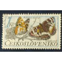Чехословакия 1987 бабочки