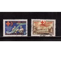 СССР-1958, (Заг.2138-2139)  гаш. , Красный Крест