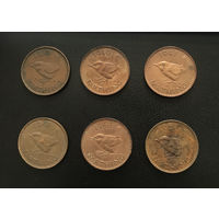 Великобритания 1 фартинг, 1947-1948-1951. Цена за одну монету