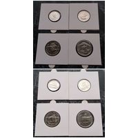 Распродажа с 1 рубля!!! Парагвай набор 4 монеты (5, 100, 500, 1000 гуарани) 2007-2012 гг. UNC