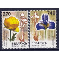 Беларусь 2003 Красная книга. Цветы (2)