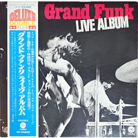 GRAND FUNK RAILROAD. LIVE ALBUM. (First pressing) OBI 2LP