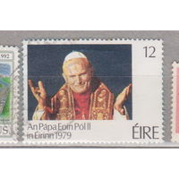 Религия личности известные люди Папа Иоанн-Павел Ирландия 1979 год  лот 1