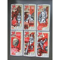 СССР 1975 год. 30-летие Победы Советского народа (серия из 6 марок)