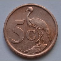 ЮАР, 5 центов 2008 г.